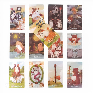 (size gốc) Bộ Bài Chubby Hams Tarot Cards New