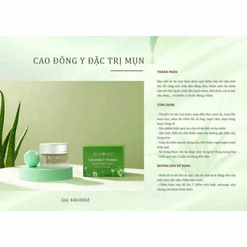 ALMONDS® CAO MỤN ACNE SKINCARE💯Chính Hãng