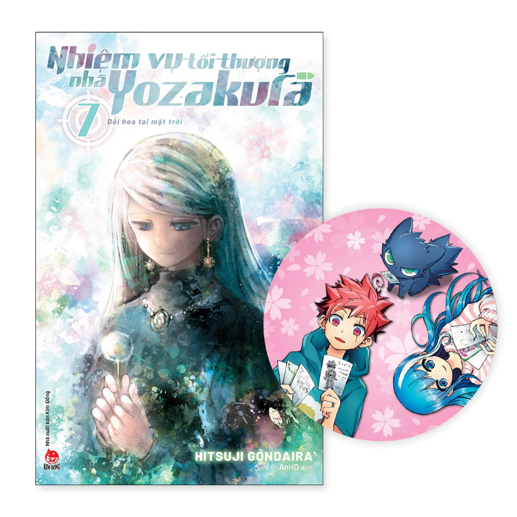 Sách - Nhiệm Vụ Tối Thượng Nhà Yozakura - Tập 7: Đôi Hoa Tai Mặt Trời - Tặng Kèm Lót Ly