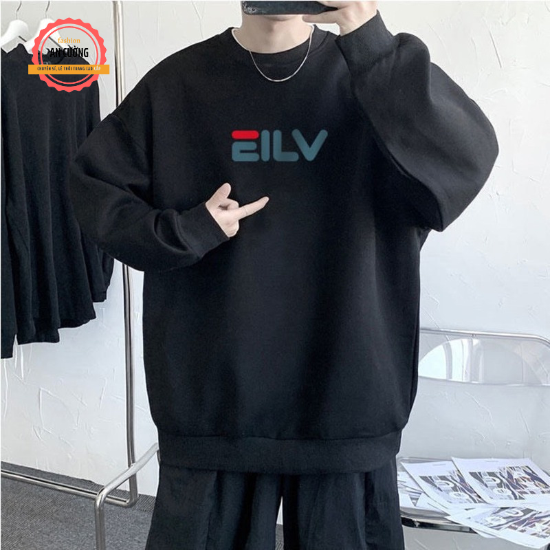 Áo sweater, áo thu đông dài tay, áo thun dài tay nam nữ chất nỉ cào bông cổ tròn SWEATER509 - An Cường Fashion