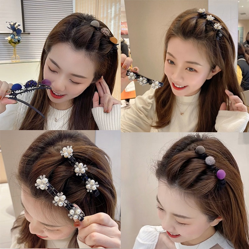 beautycoco🍊Kẹp Tóc Bện Dây Hàn Quốc Mới Cho Nữ