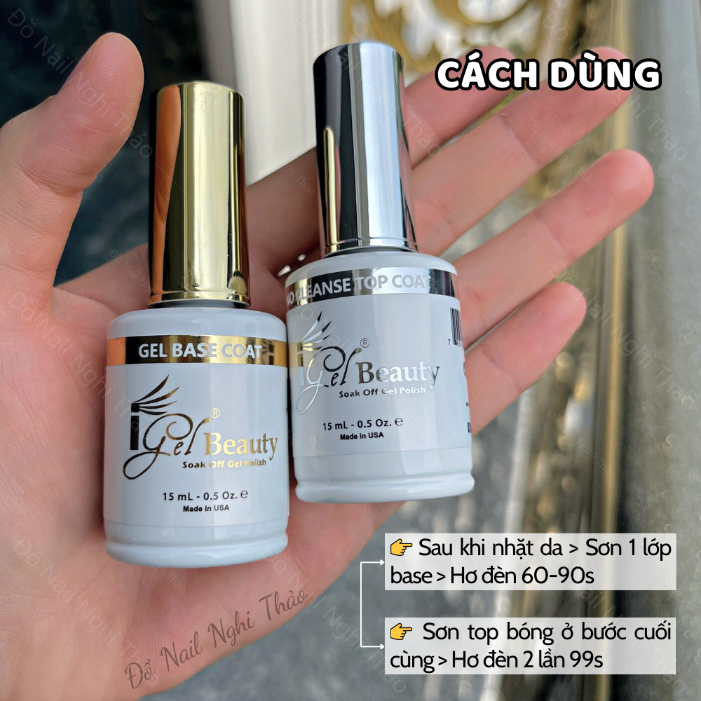 Base top IGEL chính hãng 15ml JELIVA