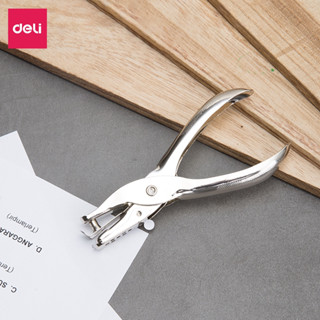Kìm bấm lỗ giấy CAO CẤP Deli E0114 Dụng cụ bấm lỗ trên giấy, sổ còng sổ planner bullet journal