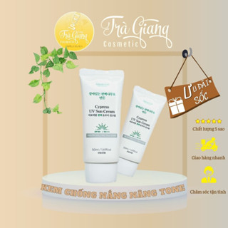 Kem chống nắng cấp nước nâng tone Hàn Cypress UV Sun cream