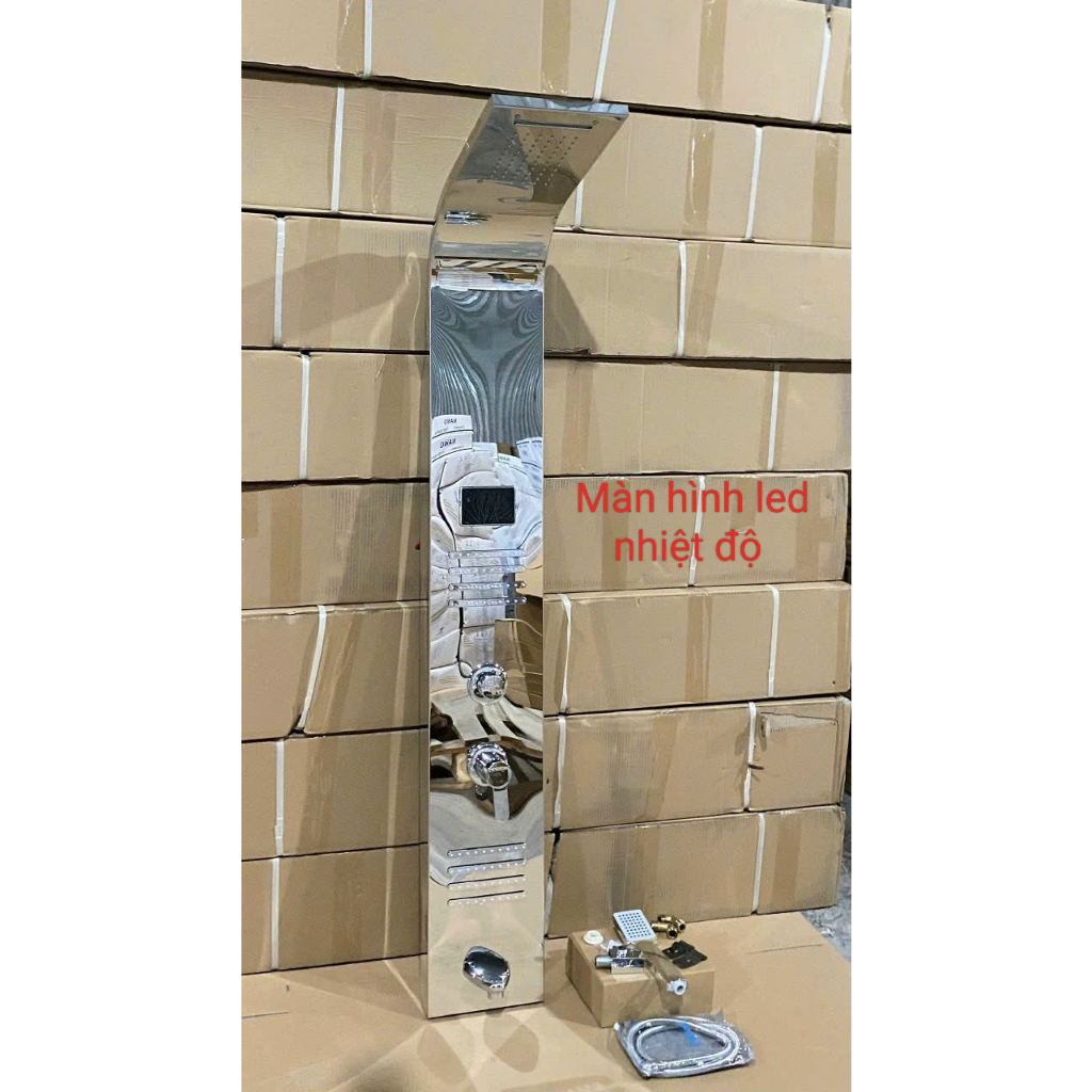 Bộ sen thuyền tắm nóng lạnh massage cao cấp Inox 304