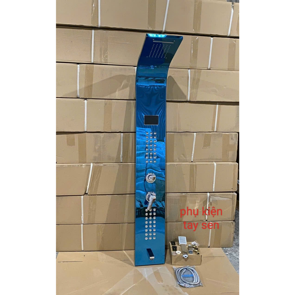 Bộ sen thuyền tắm nóng lạnh massage cao cấp Inox 304