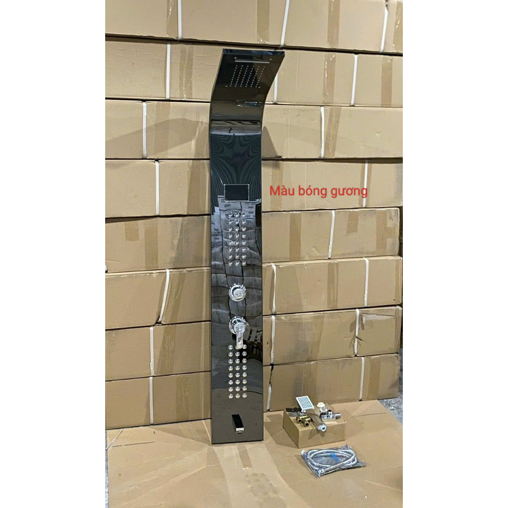 Bộ sen thuyền tắm nóng lạnh massage cao cấp Inox 304