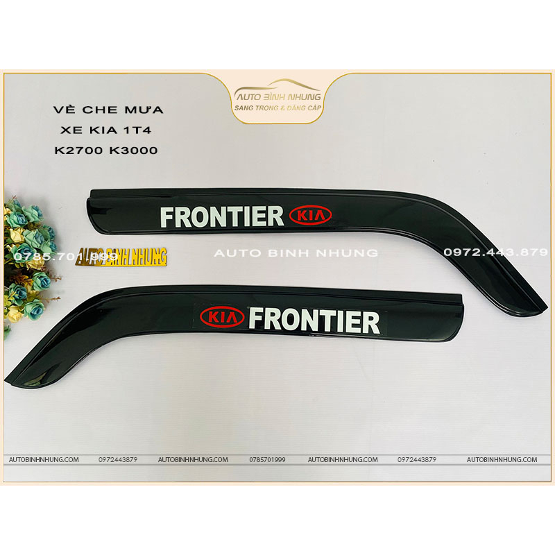 Vè che mưa xe Kia 1,4T, k3000s , K125, K140, K165, K2700....