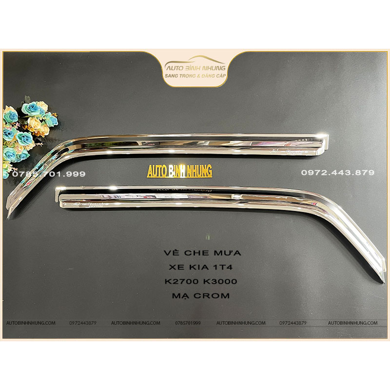 Vè che mưa xe Kia 1,4T, k3000s , K125, K140, K165, K2700....