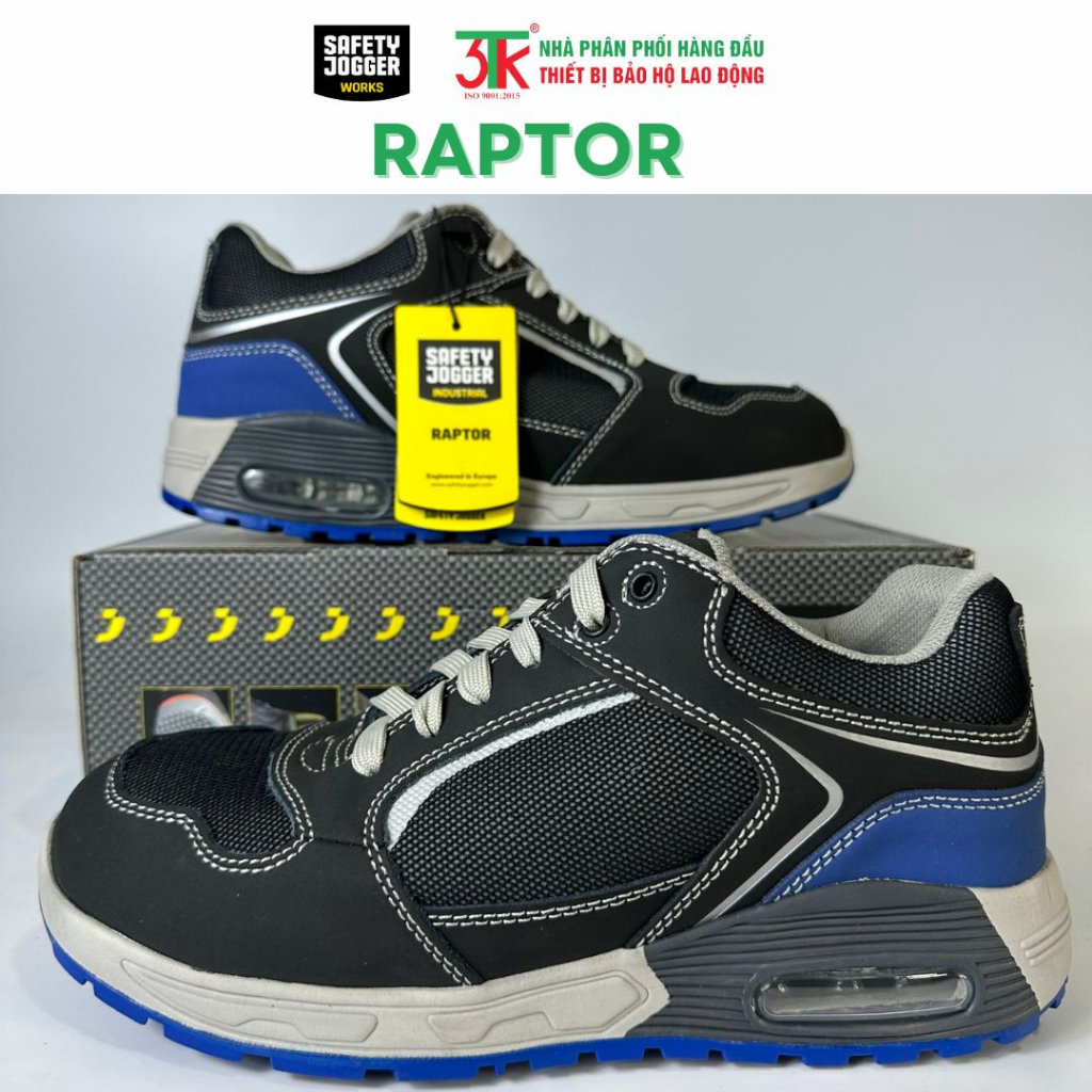 Giày bảo hộ thể thao siêu nhẹ Safety Jogger Raptor S1p