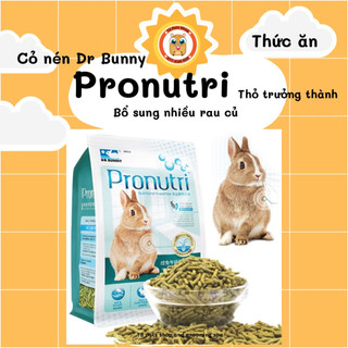 Cỏ nén Pronutri - thức ăn đẹp lông cho thỏ trưởng thành 900gr hiệu Dr Bunny