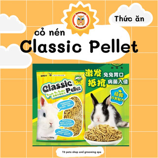 Thức ăn cỏ nén Classic pellet 500gr - 1kg - 2.5kg dành cho thỏ, bọ