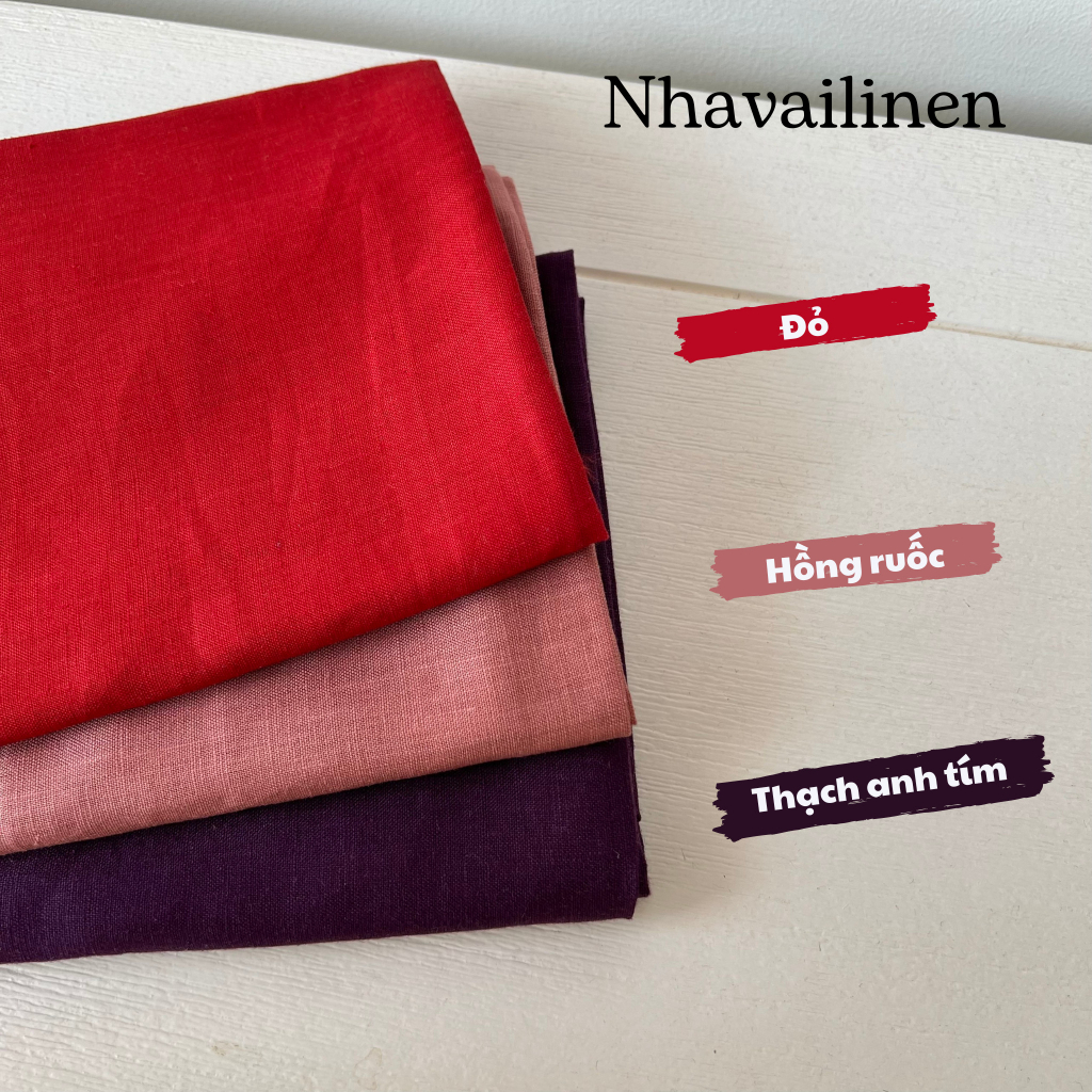 Vải Linen Tưng Premium Mịn, Mướt, Sang Trọng Phù Hợp May Quần, Váy, Đầm, Sơ Mi, Vest - Nhà Vải Linen