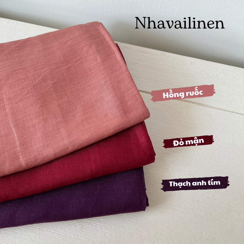 Vải Linen Tưng Premium Mịn, Mướt, Sang Trọng Phù Hợp May Quần, Váy, Đầm, Sơ Mi, Vest - Nhà Vải Linen