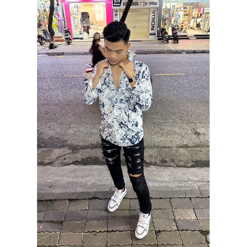 Áo sơ mi - Louis Vuitton - LV Monogram Shirt SS2023