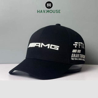 Mũ lưỡi trai thể thao thêu logo AMG - mercedes dành cho nam và nữ, free size