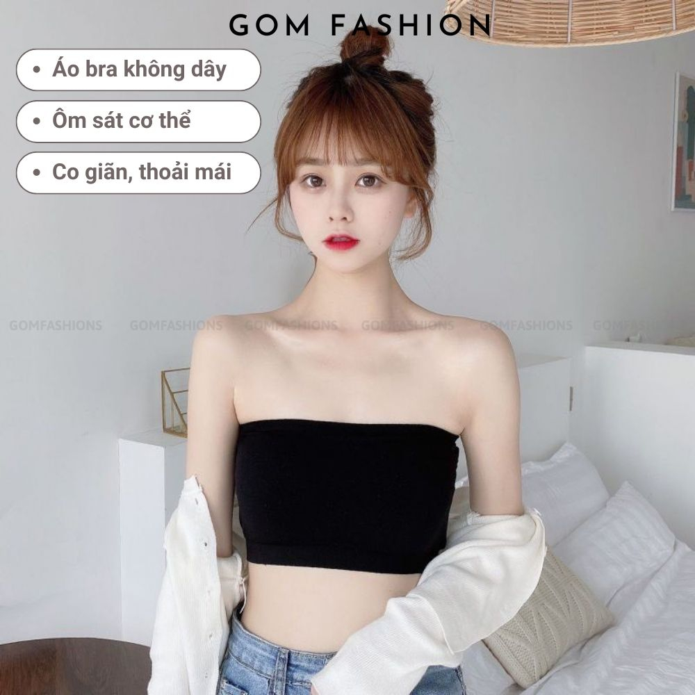Áo ống mỏng tiện lợi cho nữ, áo ngực ống cotton hàng đẹp GOMTAT - SA-0123