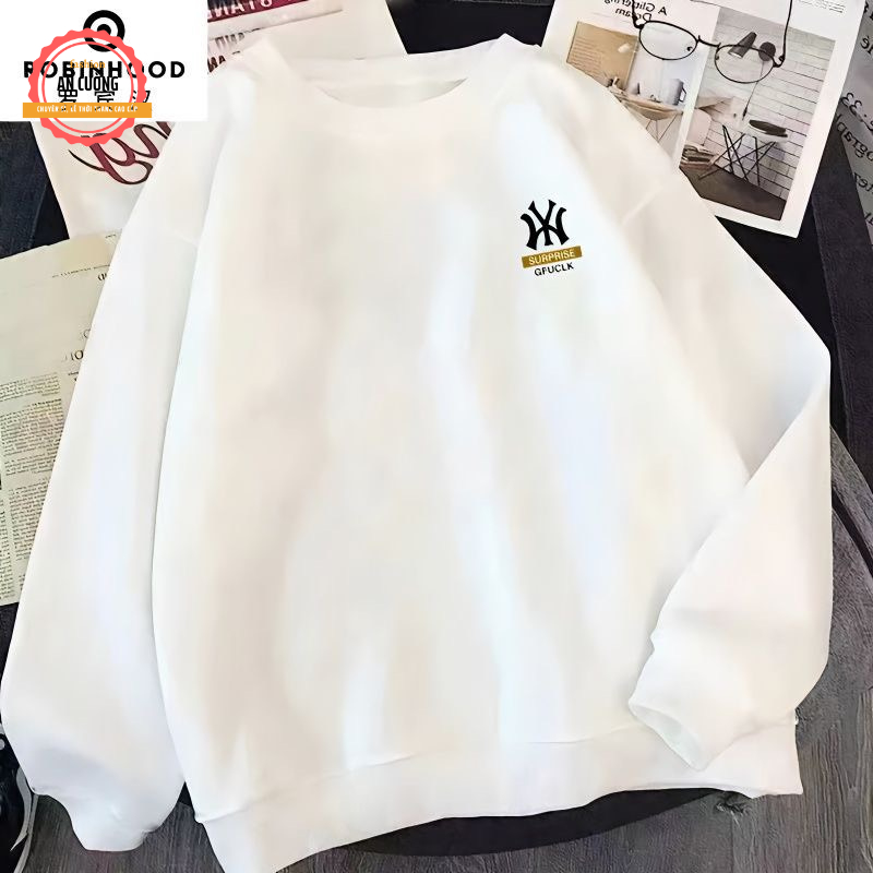 Áo sweater, áo thu đông dài tay, áo thun dài tay nam nữ chất nỉ cào bông cổ tròn SWEATER535 - An Cường Fashion