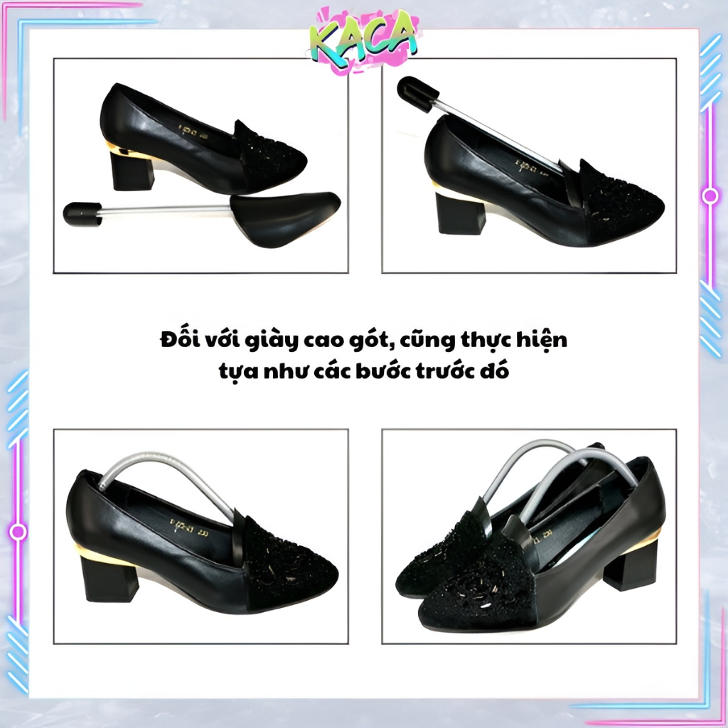 Cây Giữ Form Giày Lò Xo Shoetree Nhựa, Bảo Vệ Giày, Tùy Chỉnh Size Kacastore