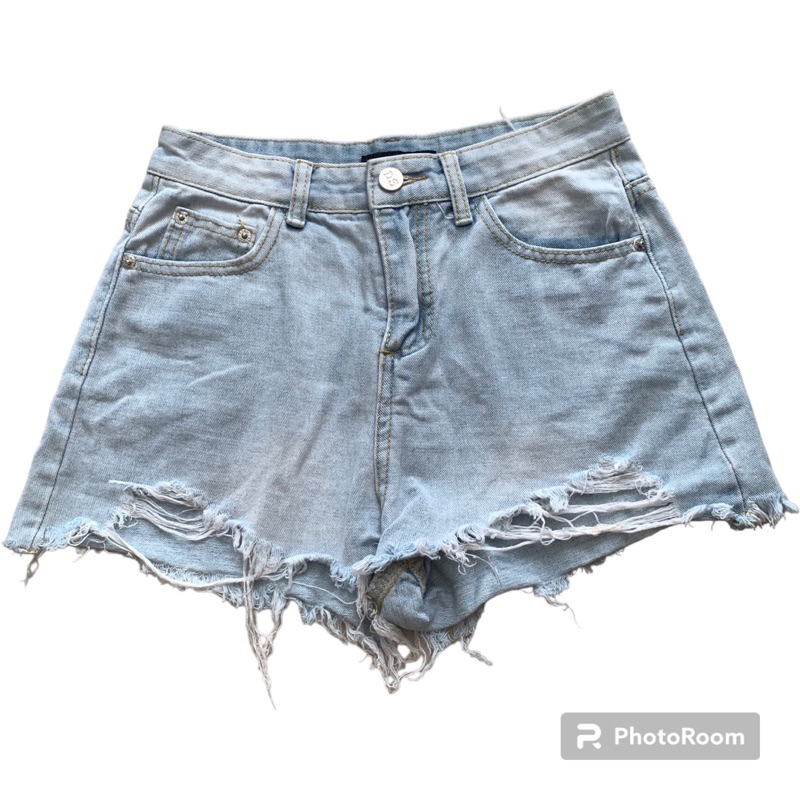 Short jean nữ, quần đùi nữ lưng cao, quần đùi 2hand, quần short si tuyển