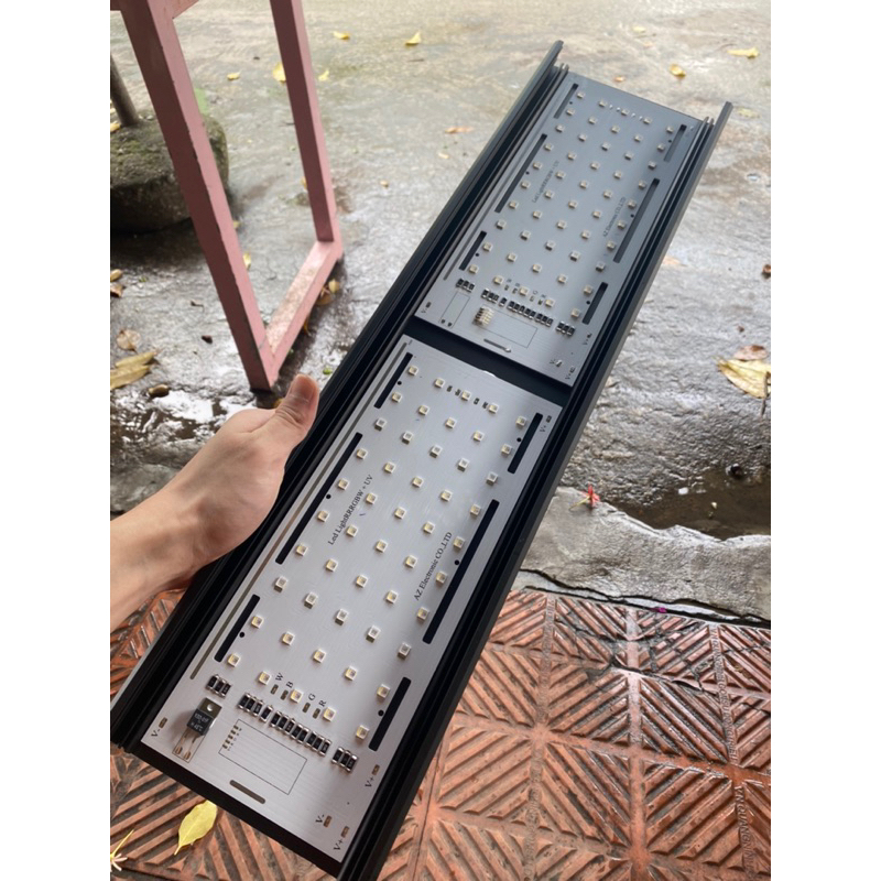 Mạch Đèn Led 6in1 SMD 5054 Bể Cá Bản Vá Sóng RRRGBW + UV