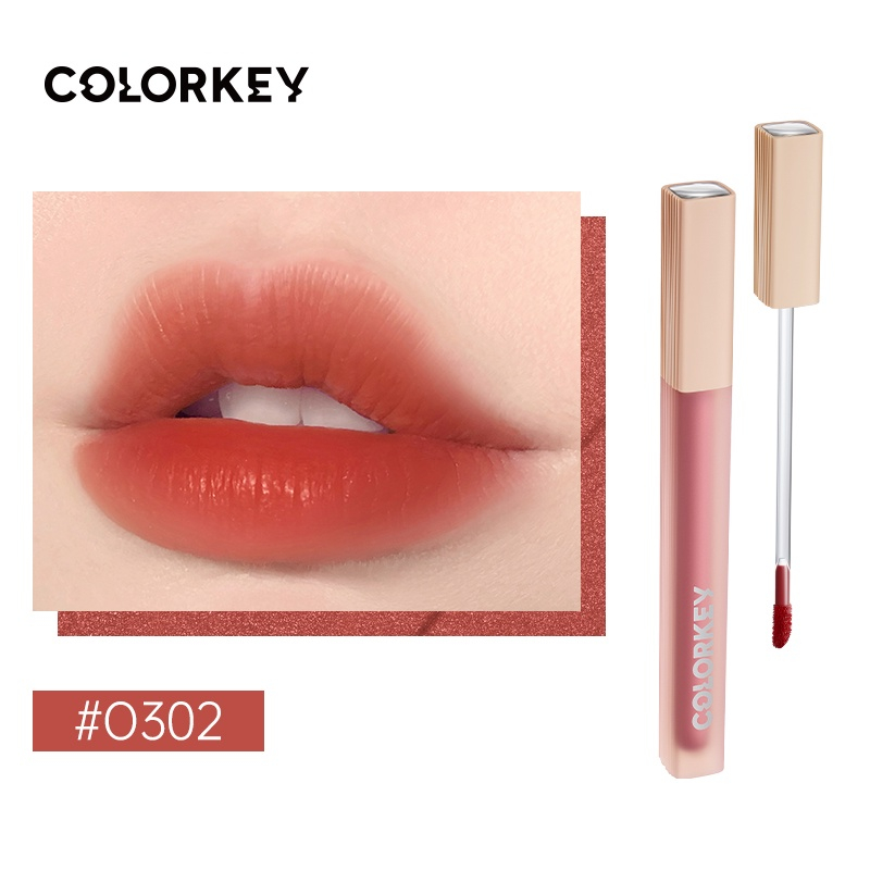 Son Kem Lì Colorkey Watery Matte Trang Điểm Môi Dạng Lỏng Không Dính Không Thấm Nước 1,8g