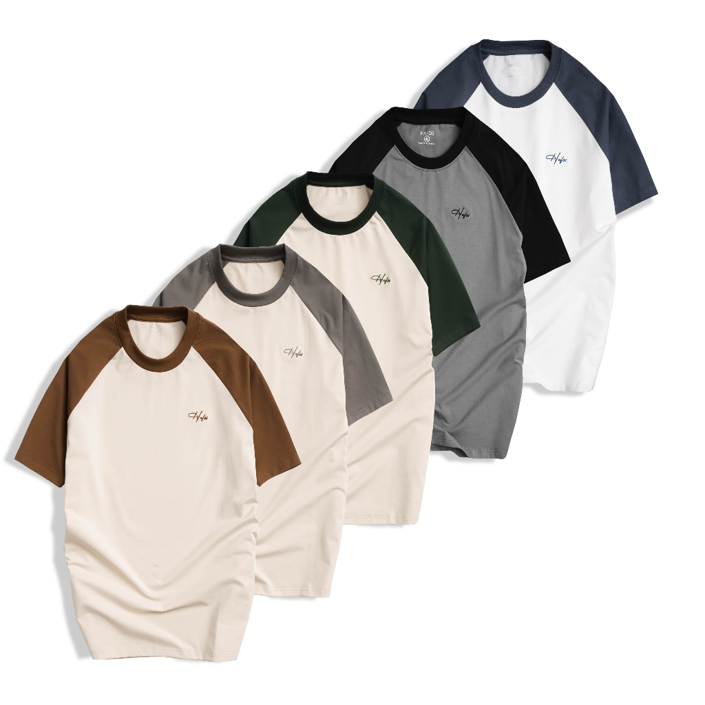 Áo thun nam HAFOS RAPLAN 5 màu, vải Cotton cao cấp