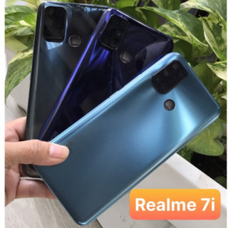 Bộ vỏ Realme C17/ Realme 7i zin đẹp kèm kính camera, nút bấm