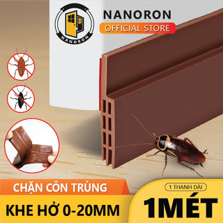 Ron chặn cửa 3 lớp dày 5mm ⭐ Thanh dán đáy cửa KINGRON chống côn trùng khói bụi phù hợp mọi loại cửa ra vào R3L