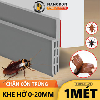 Miếng chặn khe cửa Thanh chắn chân cửa KINGRON chống côn trùng khói bụi, giảm tiếng ồn
