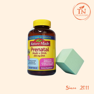 Nature Made Prenatal Bổ sung Vitamin Bầu Mỹ 150v
