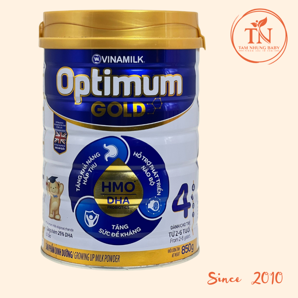 Optimum Gold - Vinamilk sữa bột lon 850g