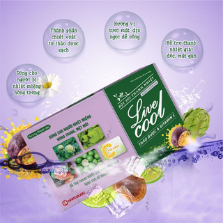 Bột sủi thanh nhiệt Livecool