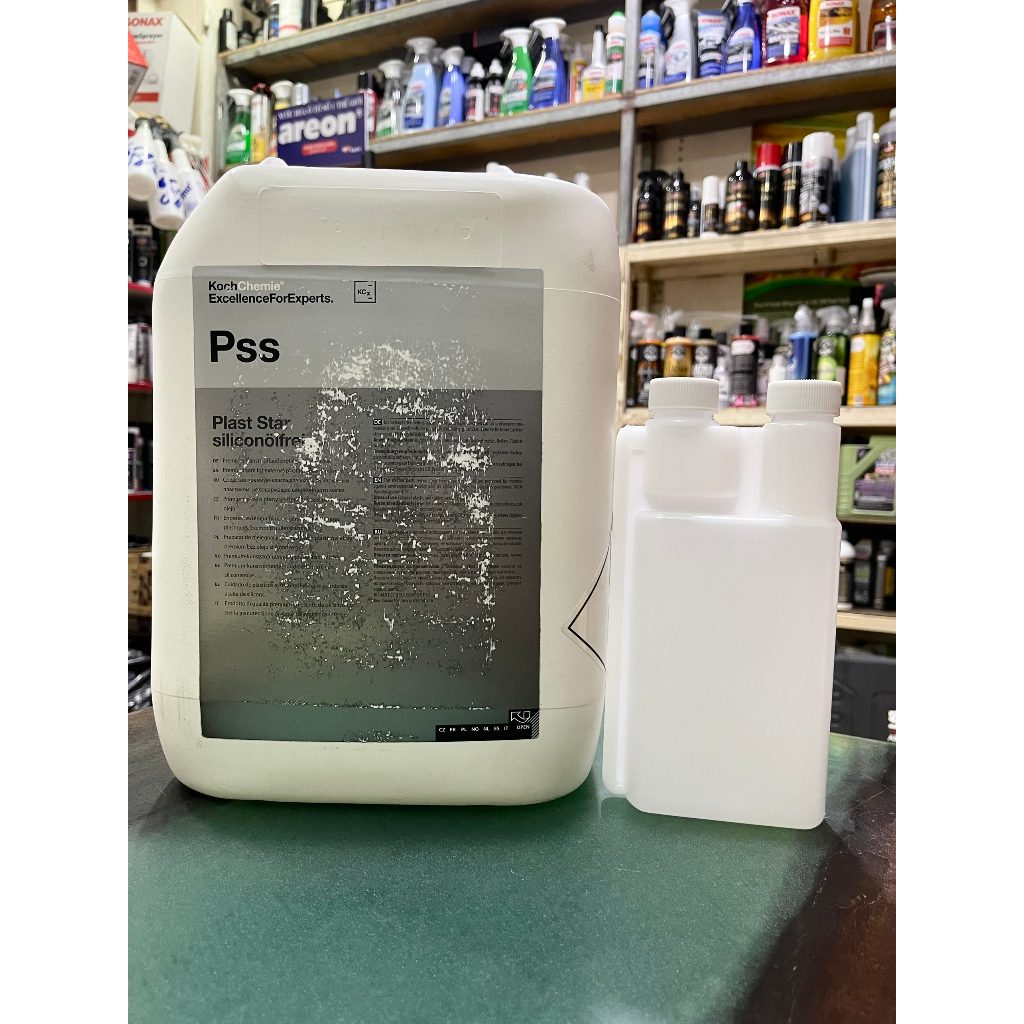 DUNG DỊCH DƯỠNG LỐP, NHỰA NGOẠI THẤT VÀ NỘI THẤT KOCH CHEMIE PLAST STAR SILICONÖLFREI PSS CHAI 500ML