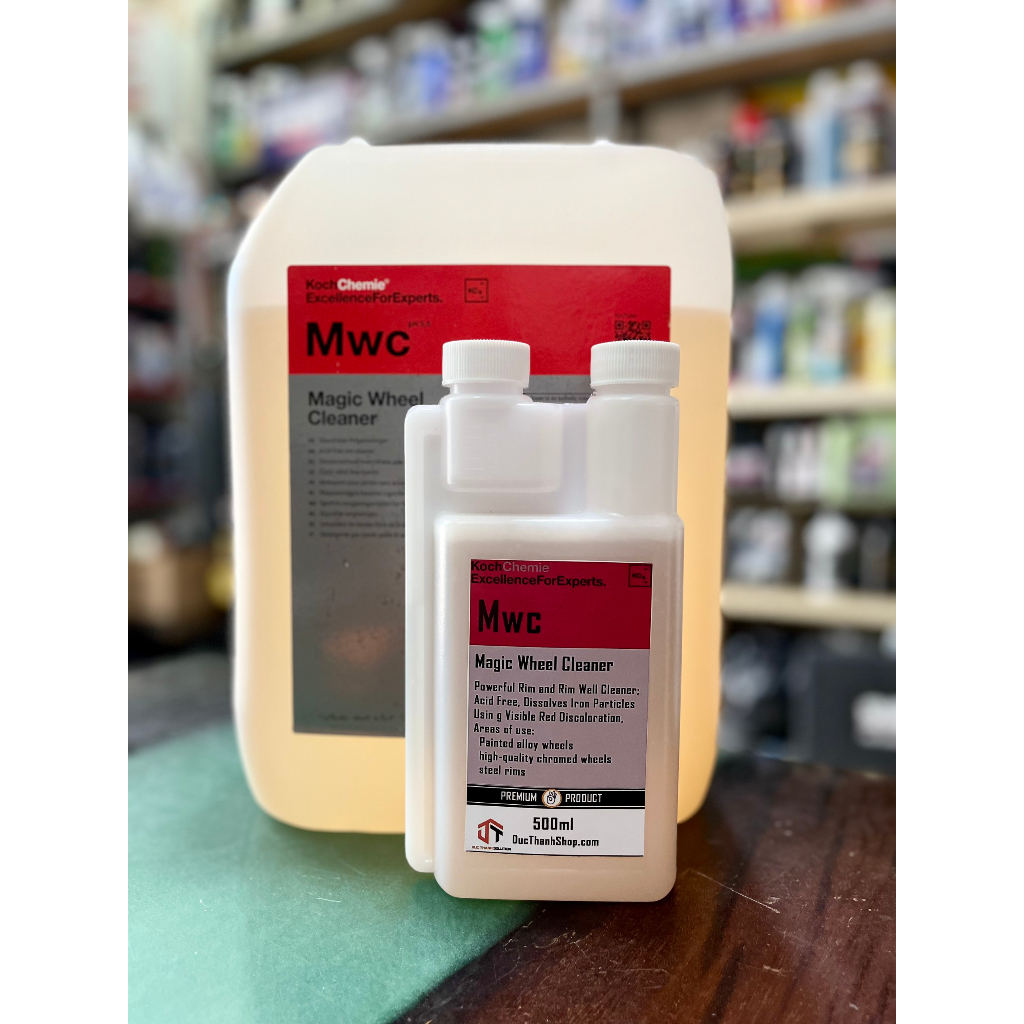 DUNG DỊCH TẨY LAZANG,MÂM THẦN KỲ KOCH CHEMIE MAGIC WHEEL CLEAN MWC CHAI 500ML