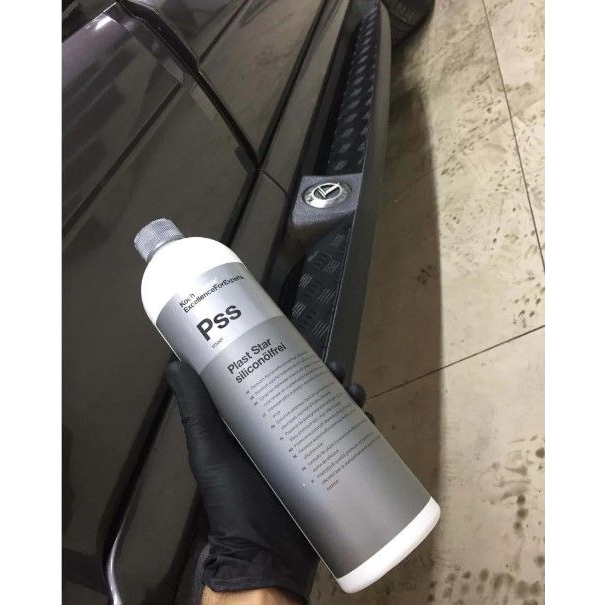 DUNG DỊCH DƯỠNG LỐP, NHỰA NGOẠI THẤT VÀ NỘI THẤT KOCH CHEMIE PLAST STAR SILICONÖLFREI PSS CHAI 500ML