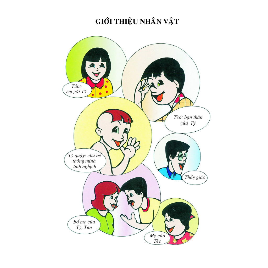 Truyện Tranh - Tý Quậy  - Kim Đồng