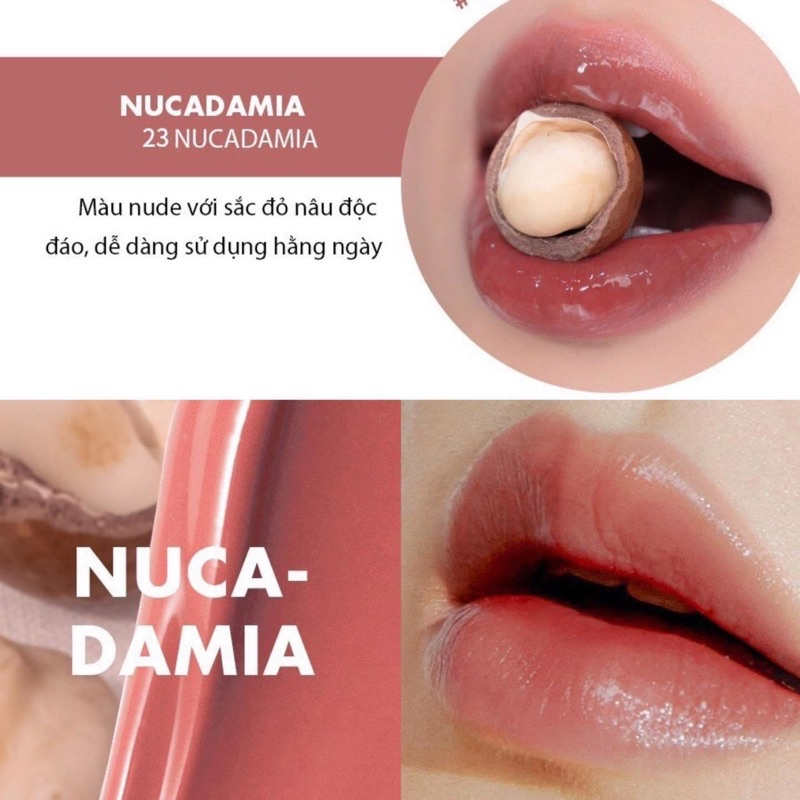 Son Romand Juicy 23 Nucadamia Và Các Màu Bán Chạy Của Romand Juicy Lasting Tint
