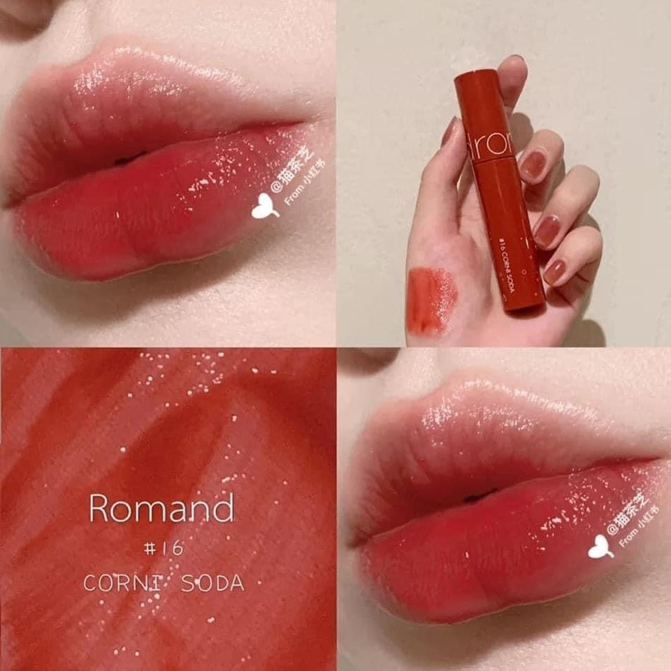 Son Romand Juicy 23 Nucadamia Và Các Màu Bán Chạy Của Romand Juicy Lasting Tint