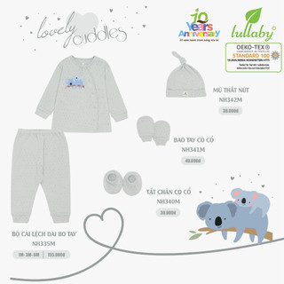 BỘ DÀI TAY SƠ SINH LULLABY NH335M
