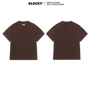 Áo Thun Baby Tee trơn 4lucky 16500 100% cotton co giãn thoáng mát cổ tròn tay ngắn basic