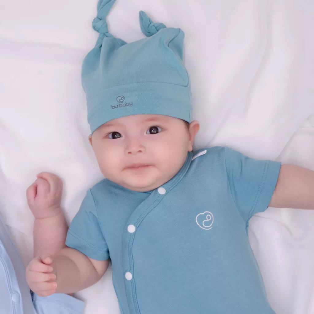 Body cộc cài chéo sợ tre Bu Baby