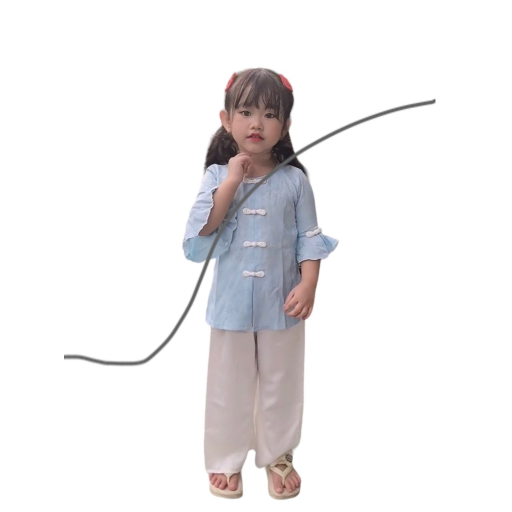 ÁO BÀ BA CÁCH TÂN CÚT TÀU MẸ VÀ BÉ