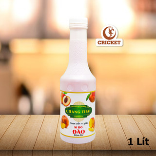 Siro Chang Thai Chai 1L - Syrup Làm Trà Đào Trà Trái Cây Đủ Các Mùi Vị Chai 1 lít