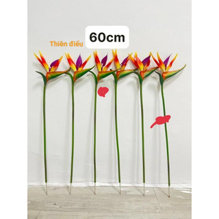 Cành hoa giả Thiên Điểu decor trang trí