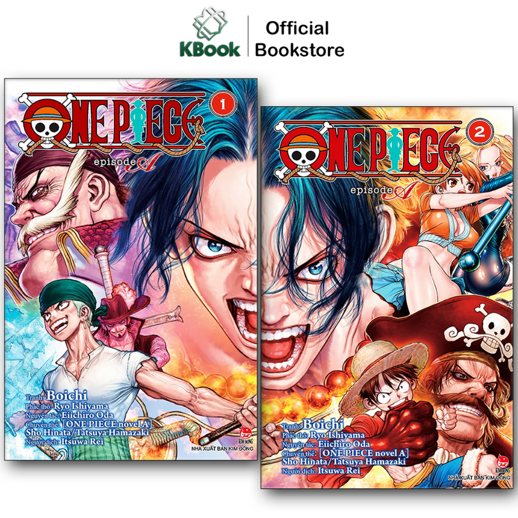 Truyện Tranh - One Piece - Episode A (Bộ 2 tập) - Tặng Kèm PVC Card