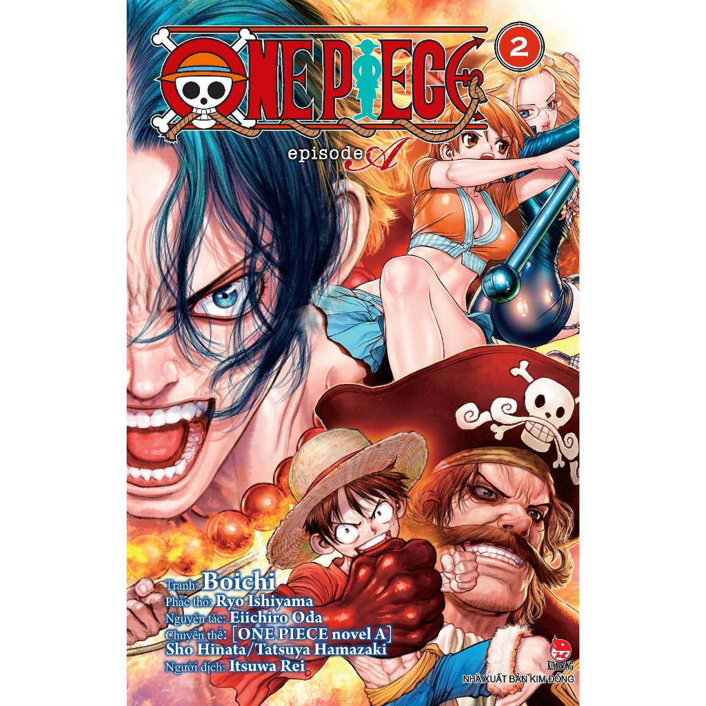 Truyện Tranh - One Piece - Episode A (Bộ 2 tập) - Tặng Kèm PVC Card