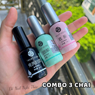 Base top hoa hồng, sơn liên kết móng 15ml