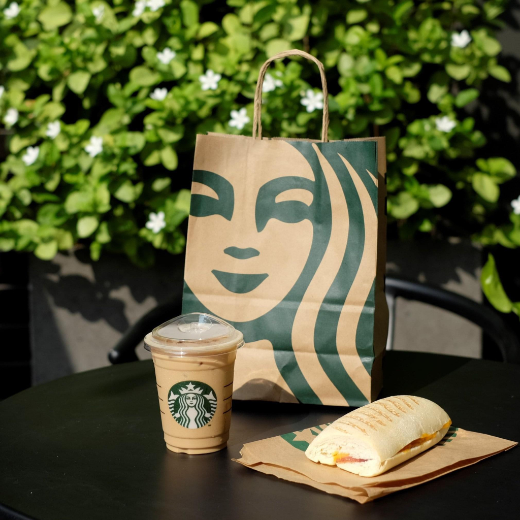 Các Mẫu Túi Giấy Starbucks Chính Hãng Nhiều Kích Cỡ