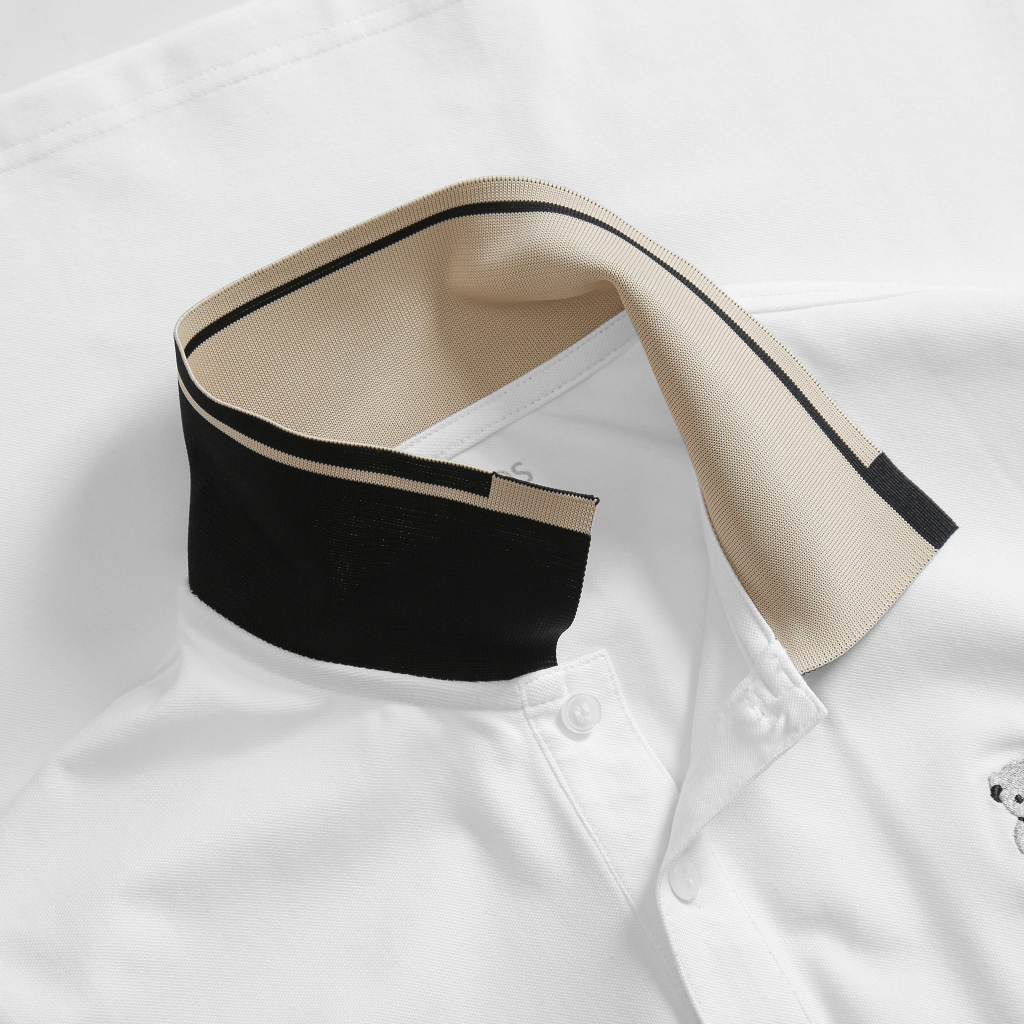 Áo polo nam HAFOS TEDEAR vải Cá Sấu Cotton cao cấp